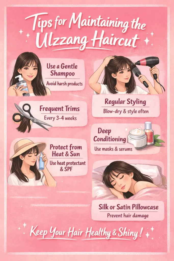 Tips for Maintaining the Ulzzang Haircut