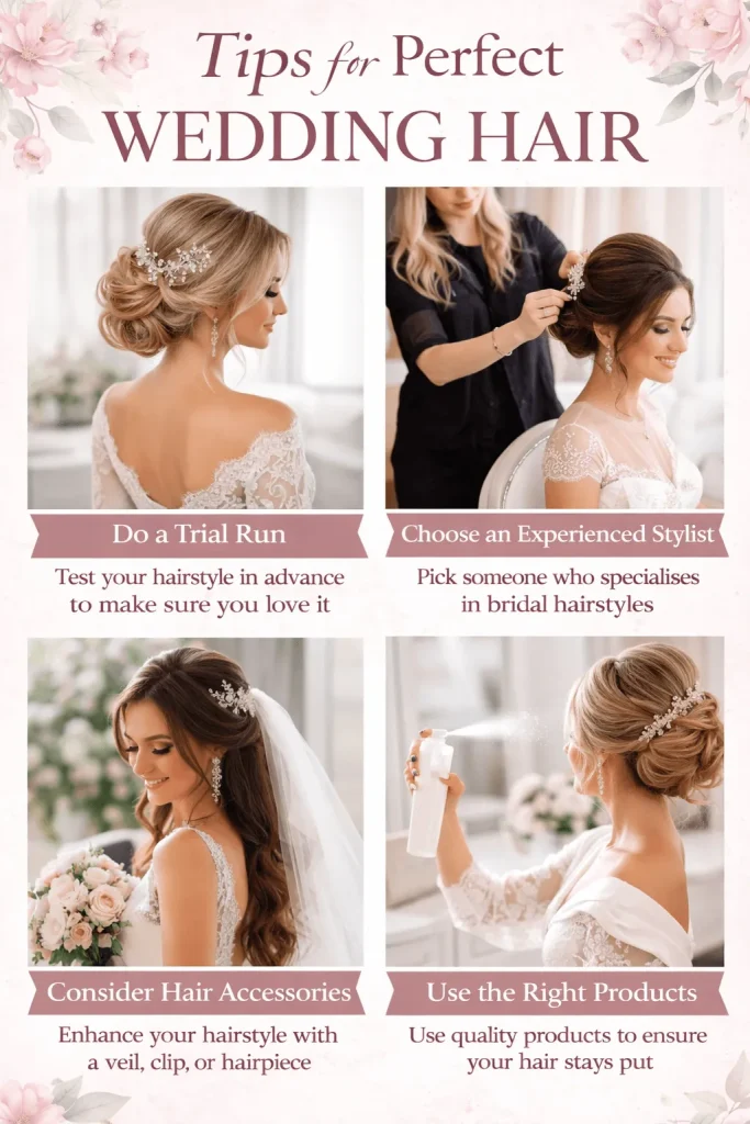 Tips for Perfect Wedding Hair