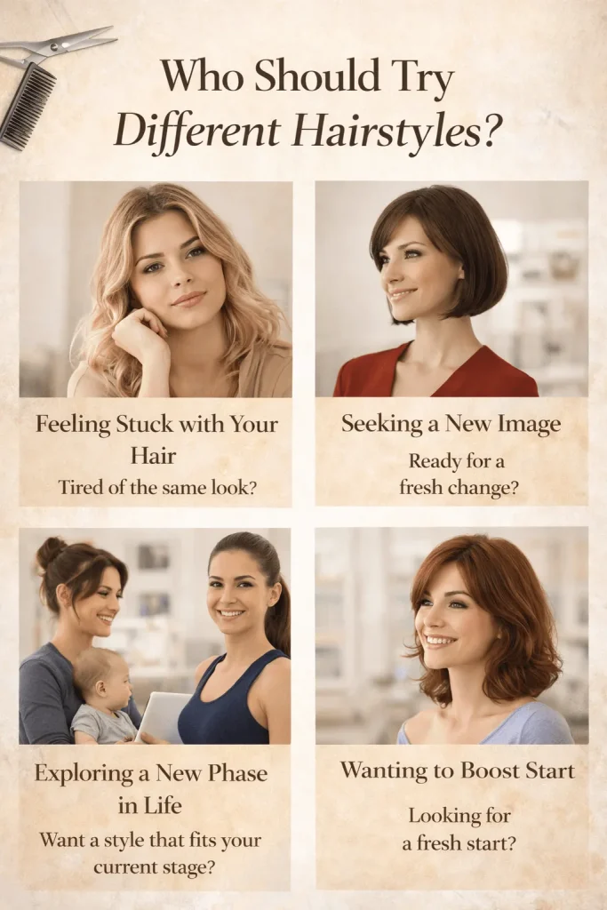 Who Should Try Different Hairstyles