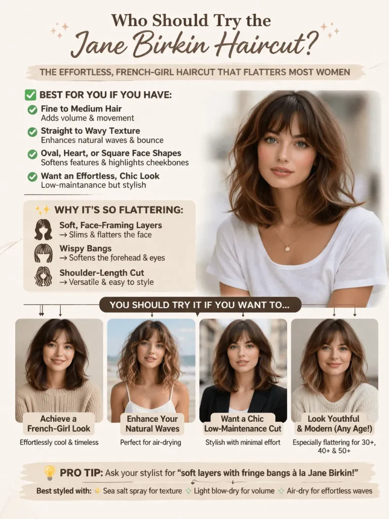 Who Should Try the Jane Birkin Haircut