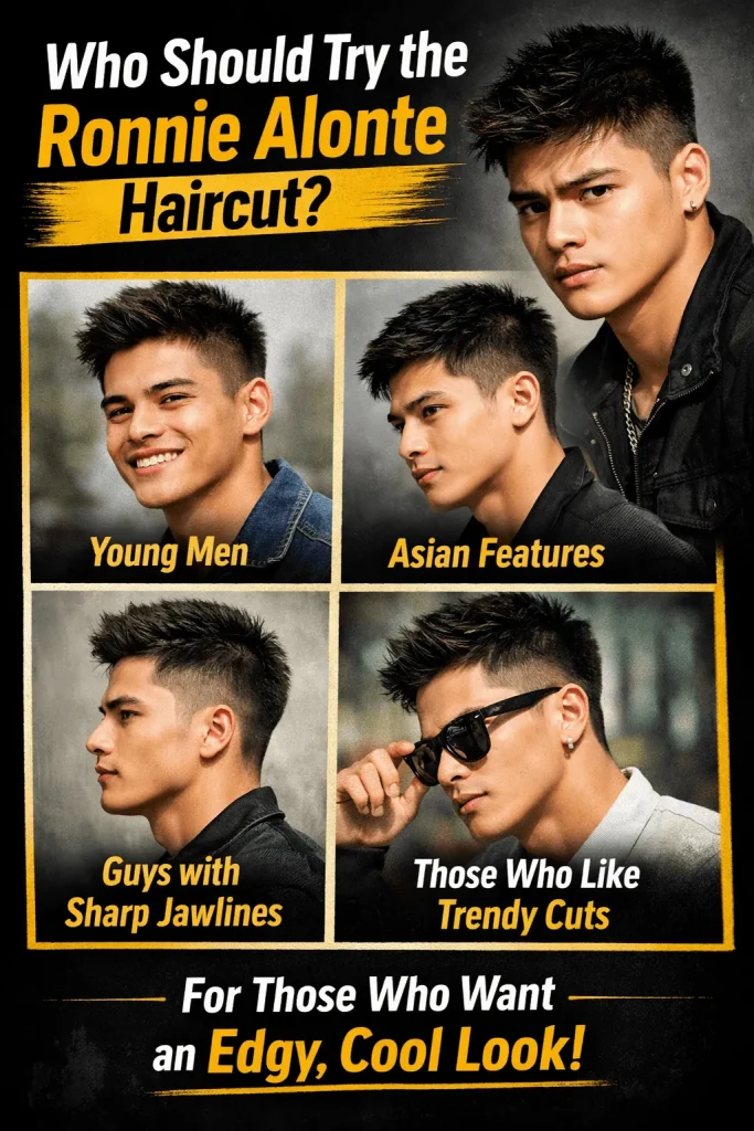 Who Should Try the Ronnie Alonte Haircut