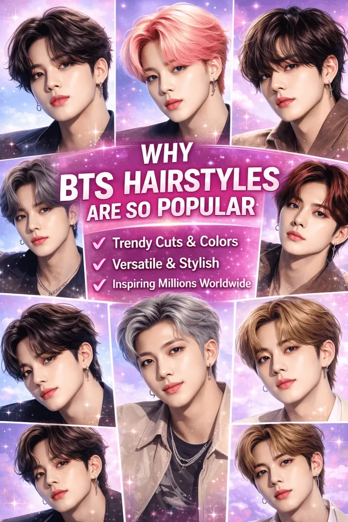 Why BTS Hairstyles Are So Popular
