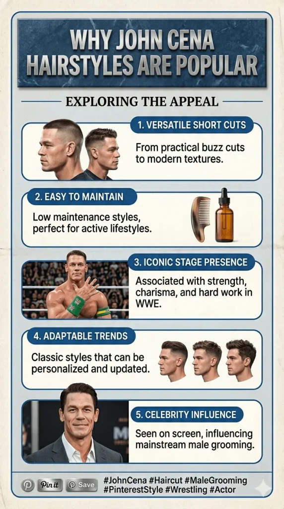 Why John Cena Hairstyles Are Popular