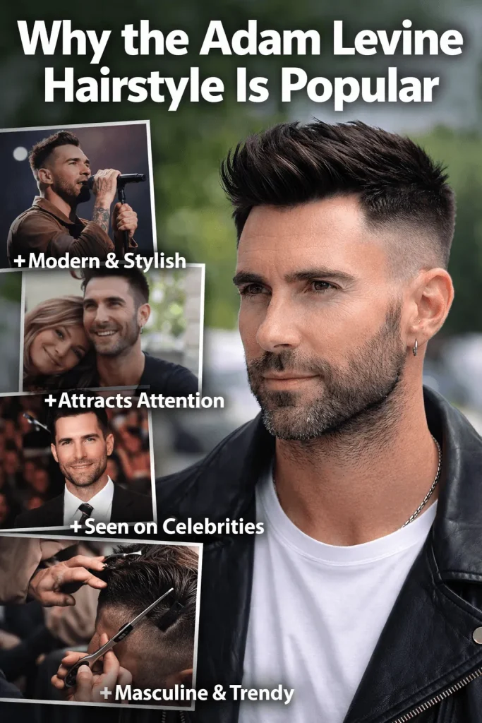 Why the Adam Levine Hairstyle Is Popular