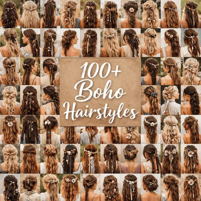 100+ Boho Hairstyles