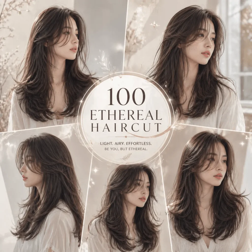 100 Ethereal haircut