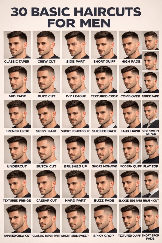 30 Basic Haircuts