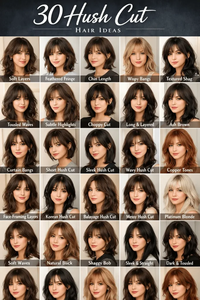 30 Hush Cut Hair Ideas