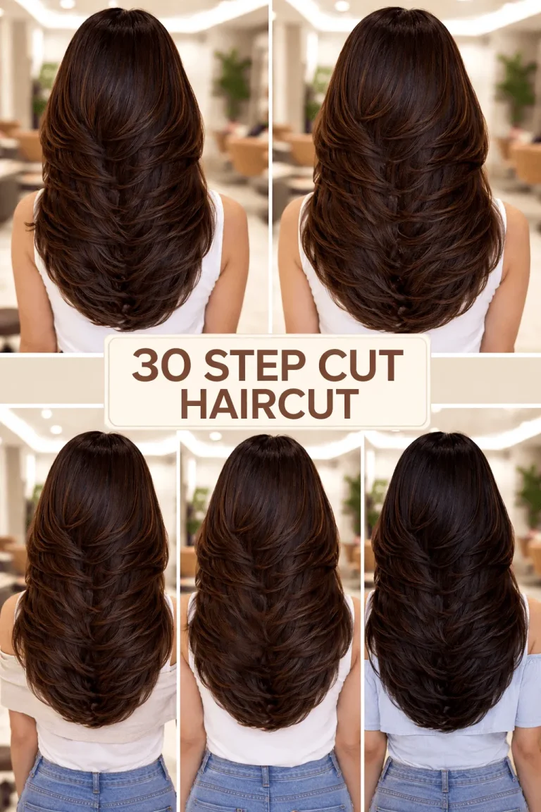 30 Step Cut Haircut