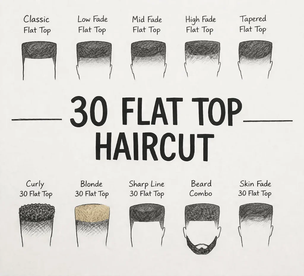 30 flattop haircut
