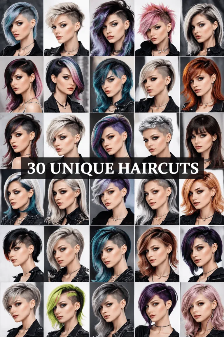 30 unique haircut