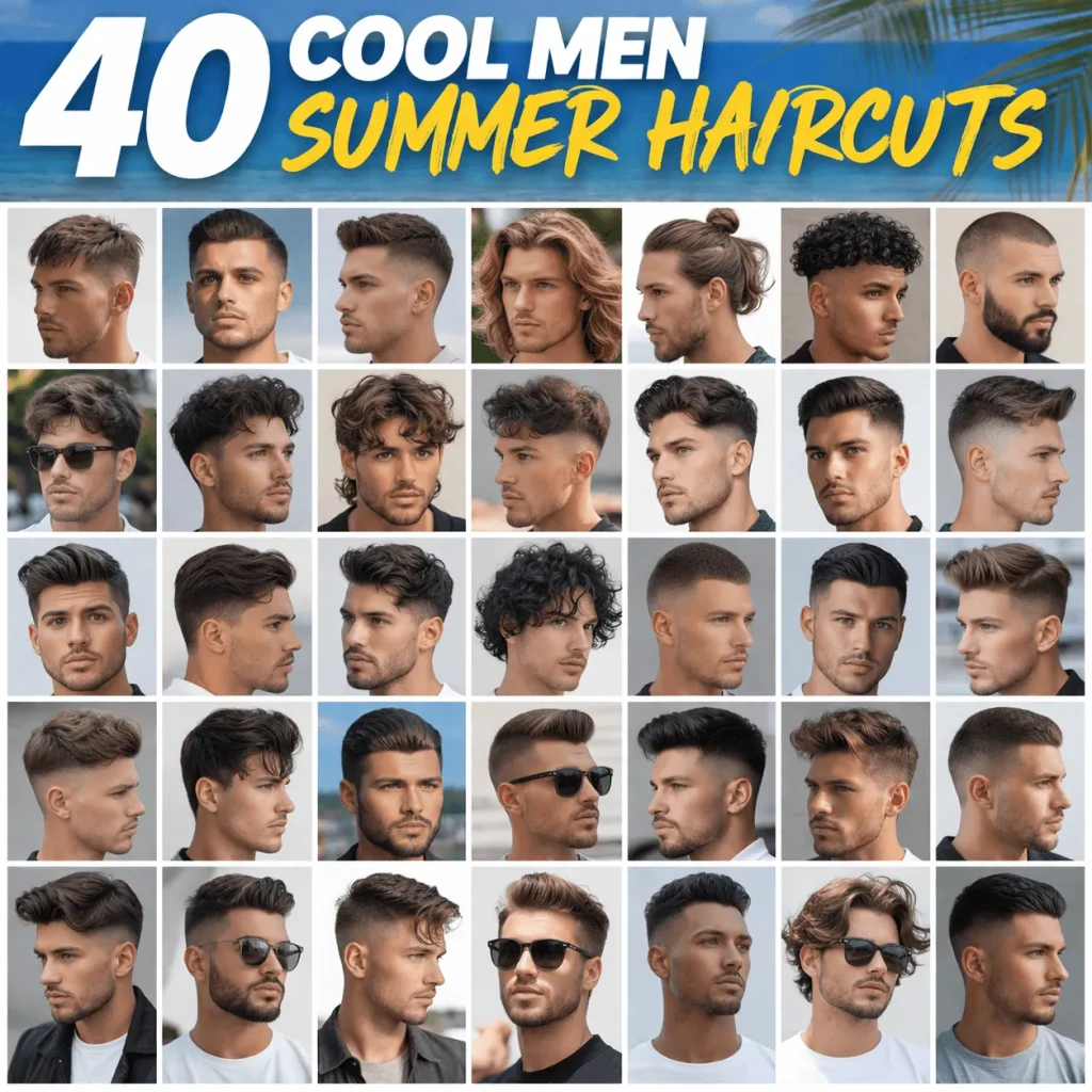 40 Cool Men Summer Haircuts