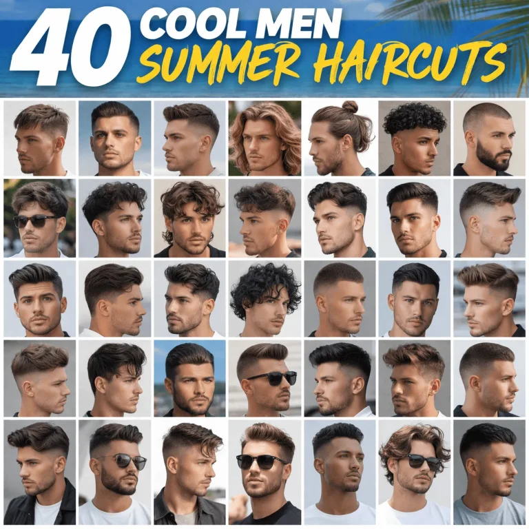 40 Cool Men Summer Haircuts
