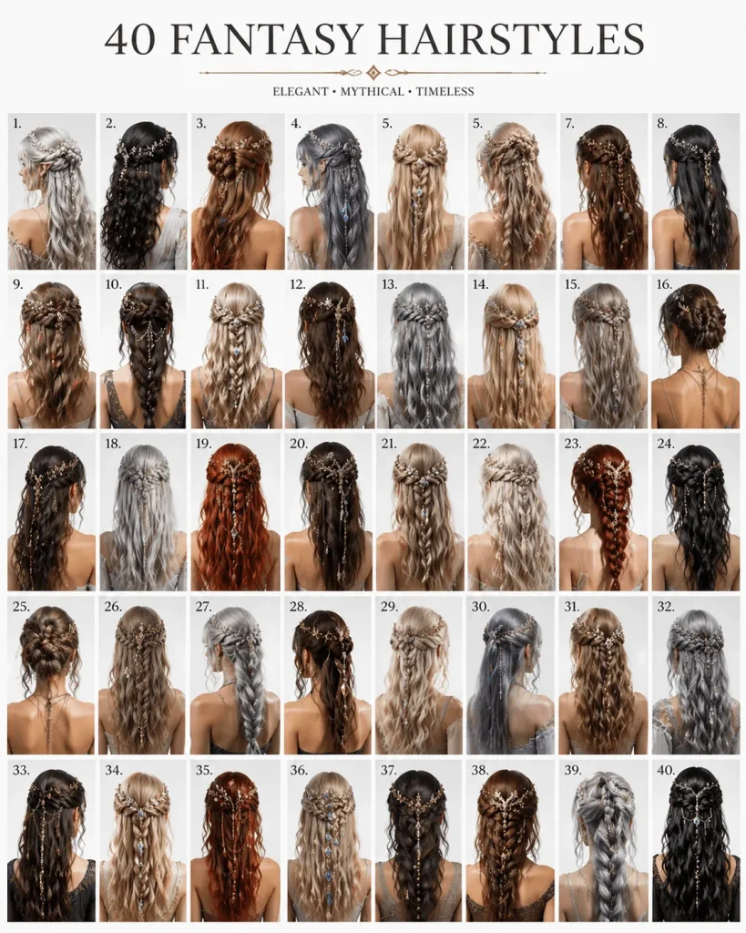 40 Fantasy Hairstyle