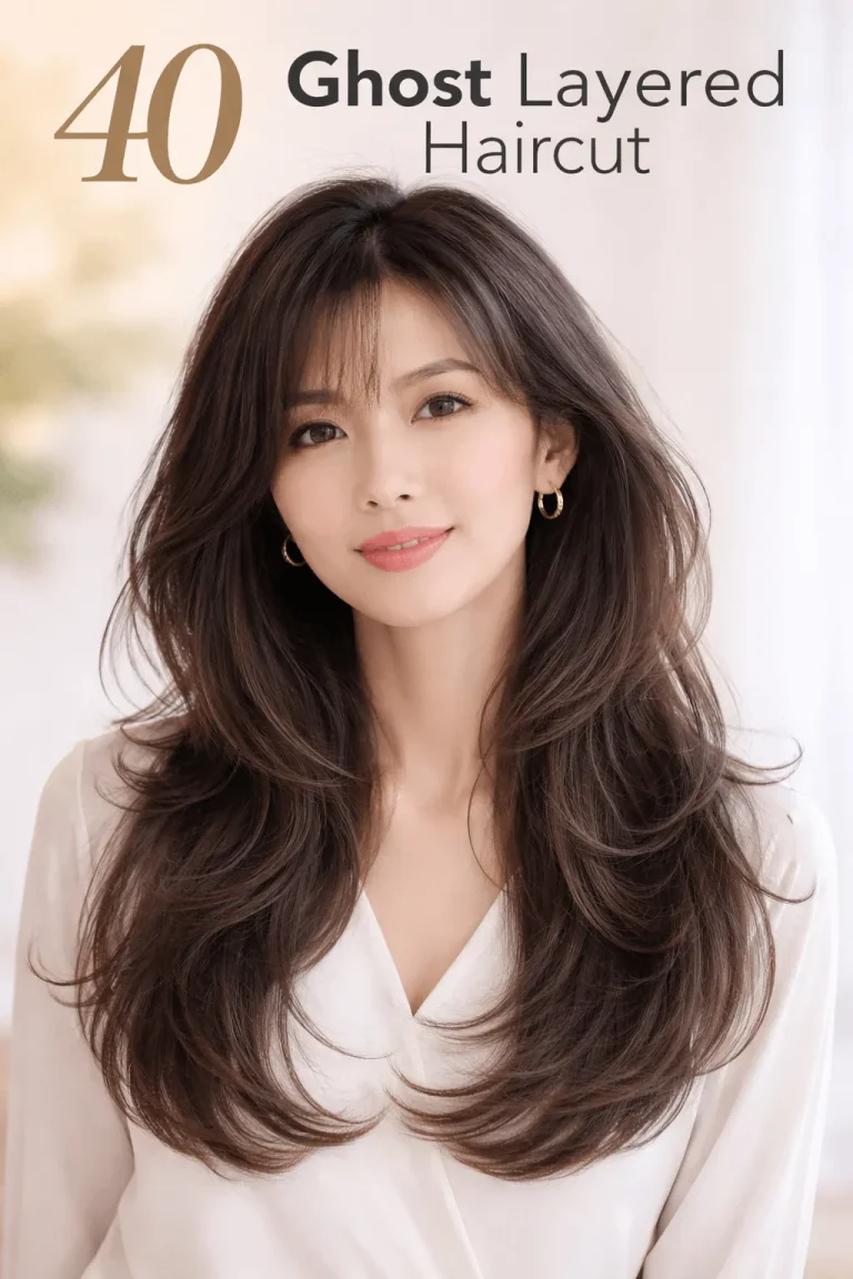 40 Ghost Layered Haircut