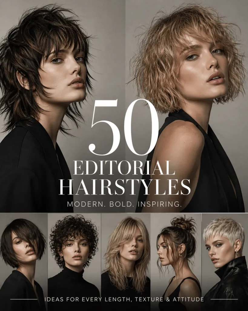 50 editorial hairstyles