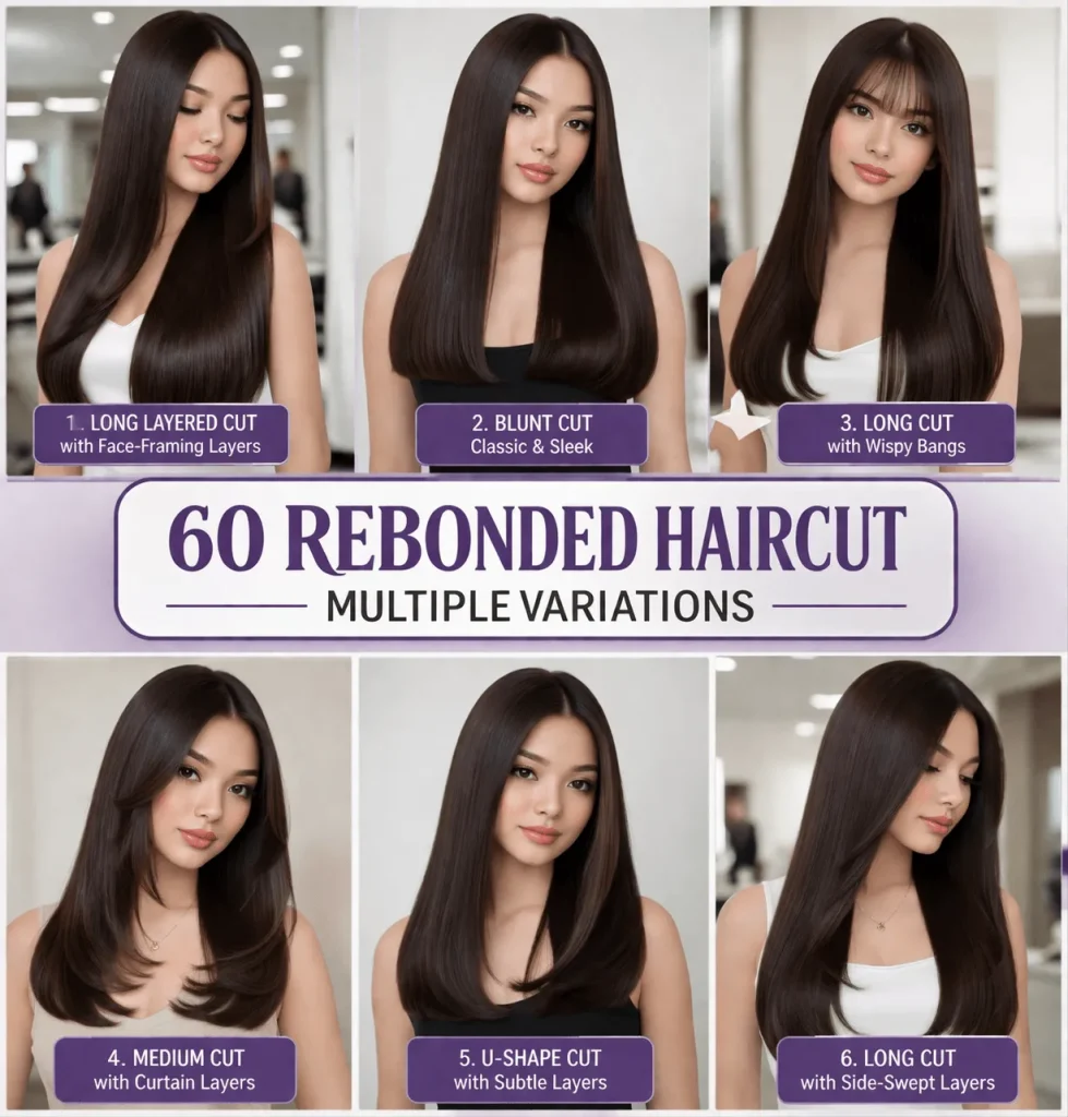 60 Rebonded Haircuts