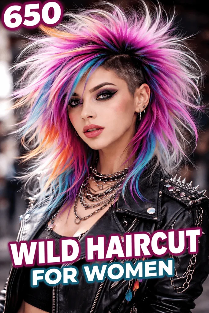 650 Wild Haircut for Women