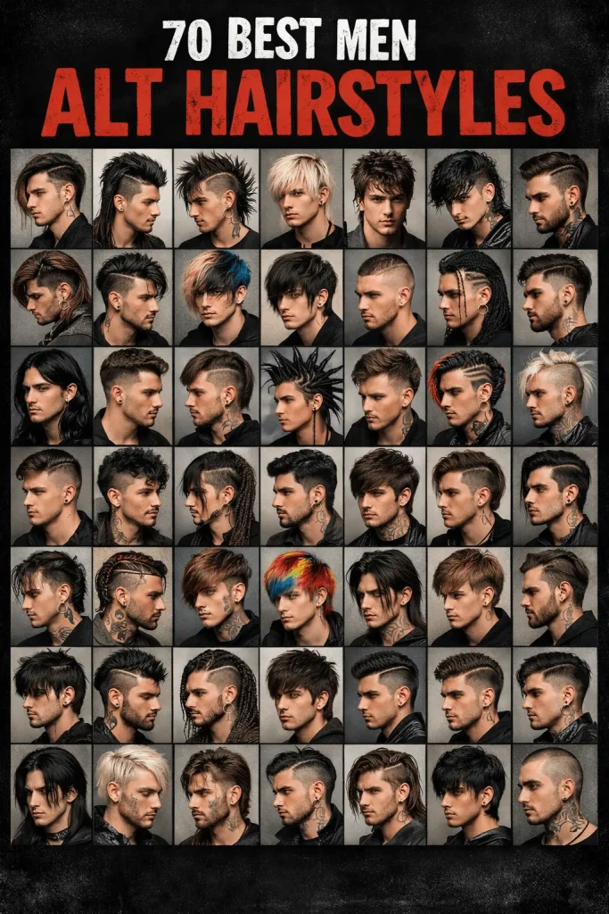 70 Best Men Alt Hairstyles