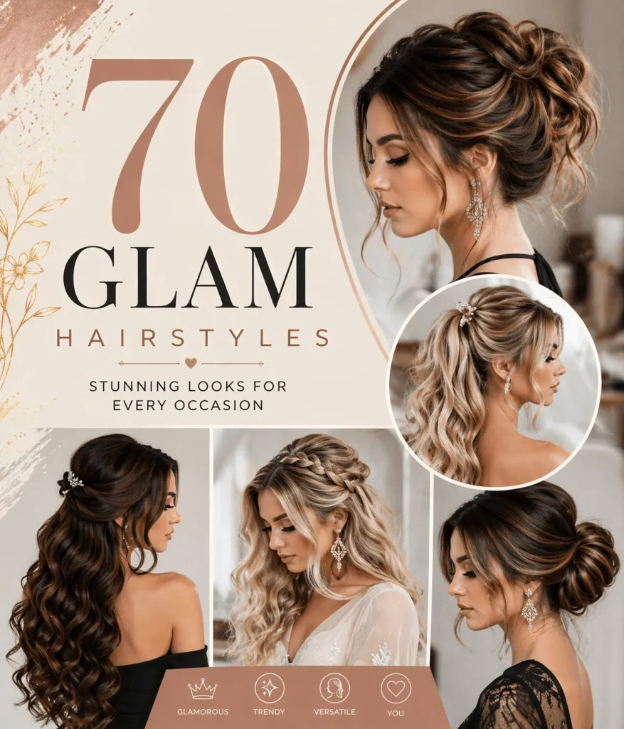 70 Glam Hairstyles