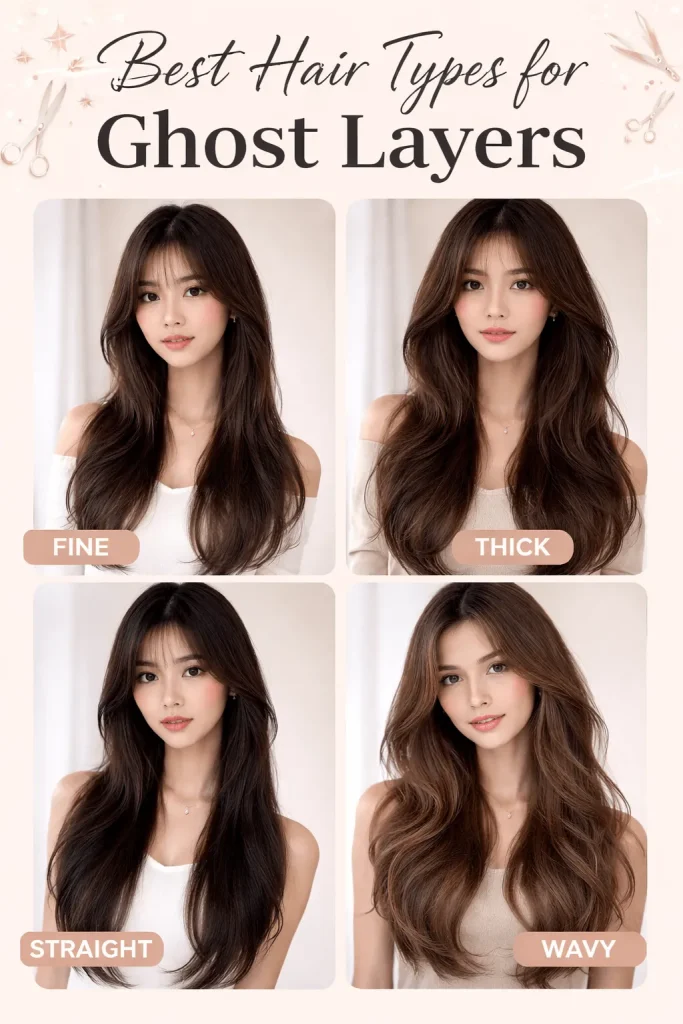 Best Hair Types for Ghost Layers