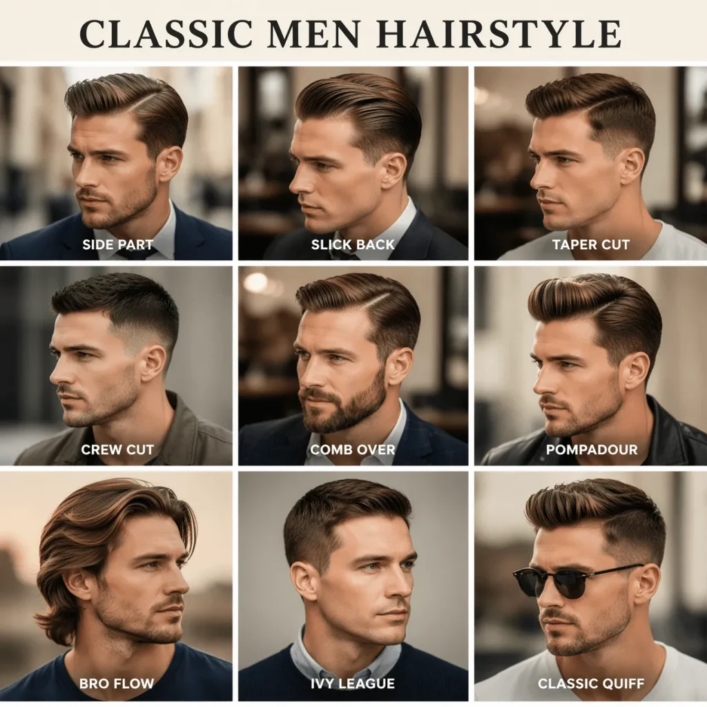 Classic Men Hairstyle