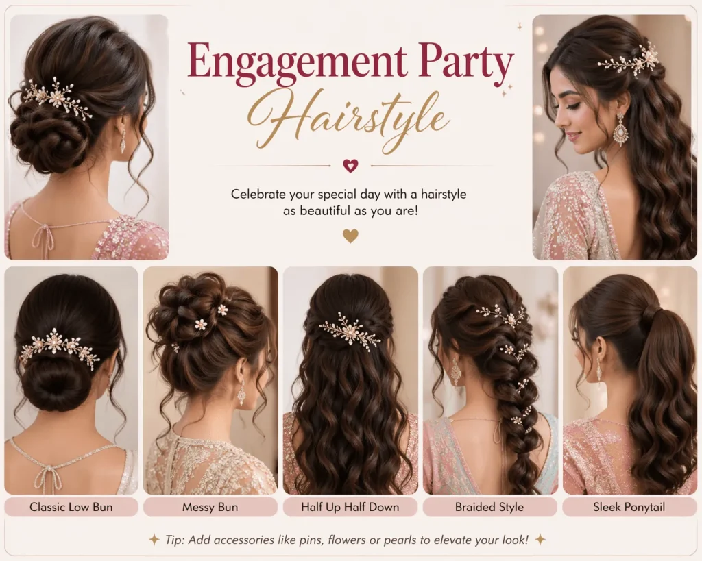 Engagement Party Hairstyles