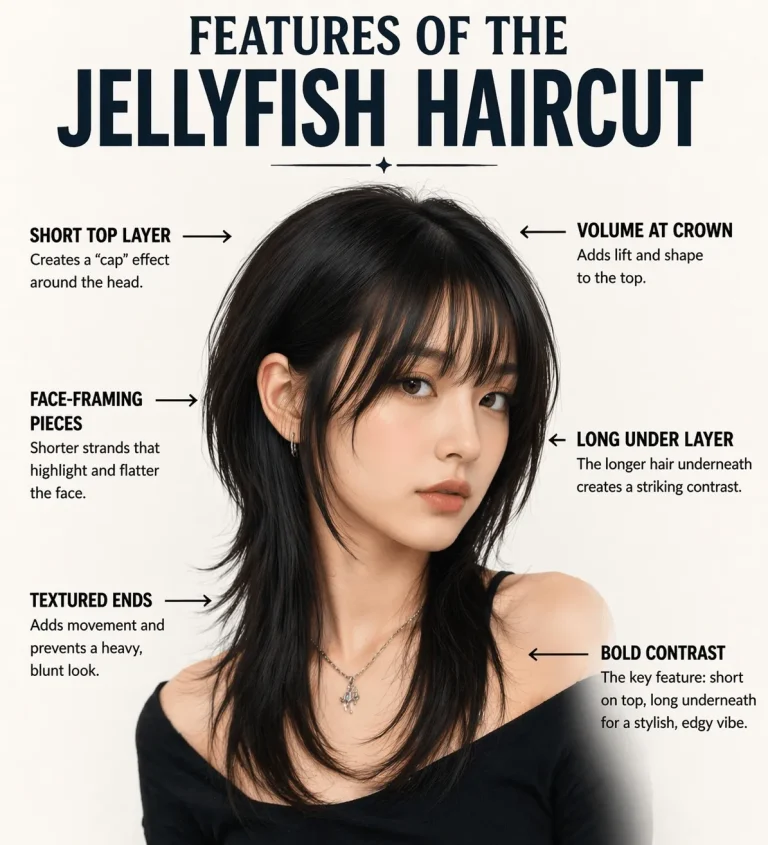 Features of the Jellyfish Haircut