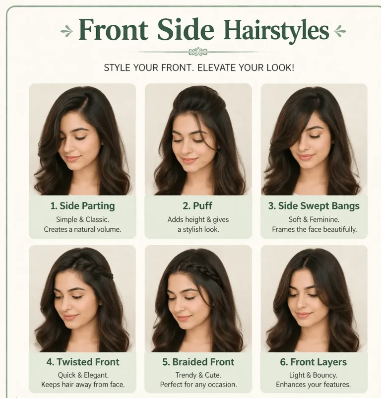 Front Side Hairstyles