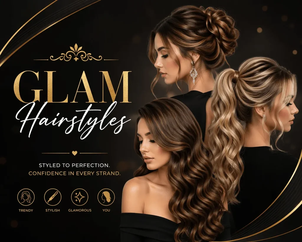 Glam Hairstyles