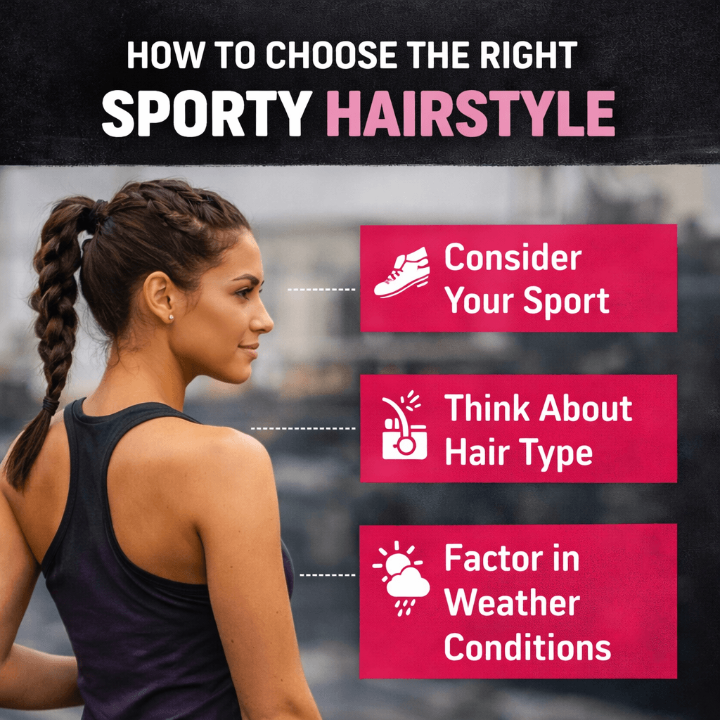 How to Choose the Right Sporty Hairstyle