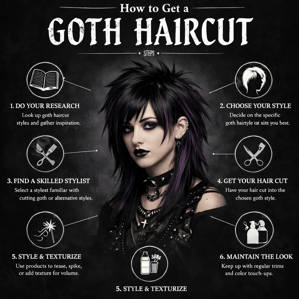 How to Get a Goth Haircut