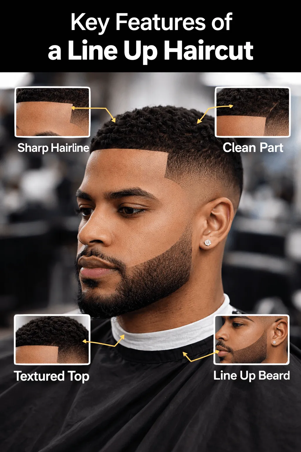 Key Features of a Line Up Haircut