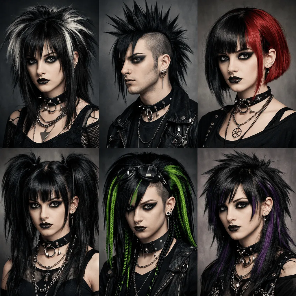 Latest Goth Haircuts