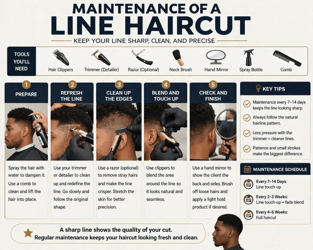 Maintenance of a Line Haircut