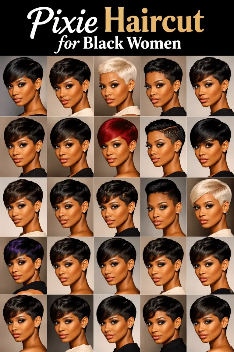 Pixie Haircut for Black Women