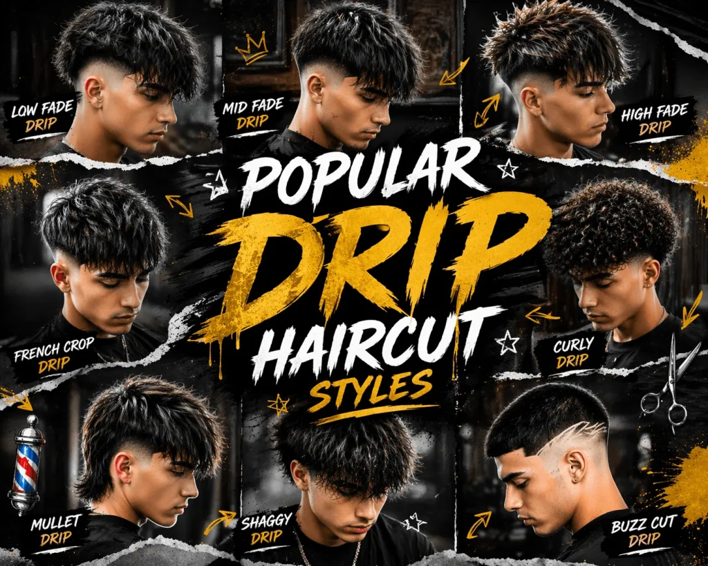 Popular Drip Haircut Styles