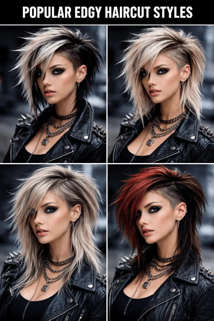 Popular Edgy Haircut Styles