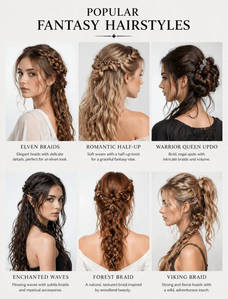Popular Fantasy Hairstyle