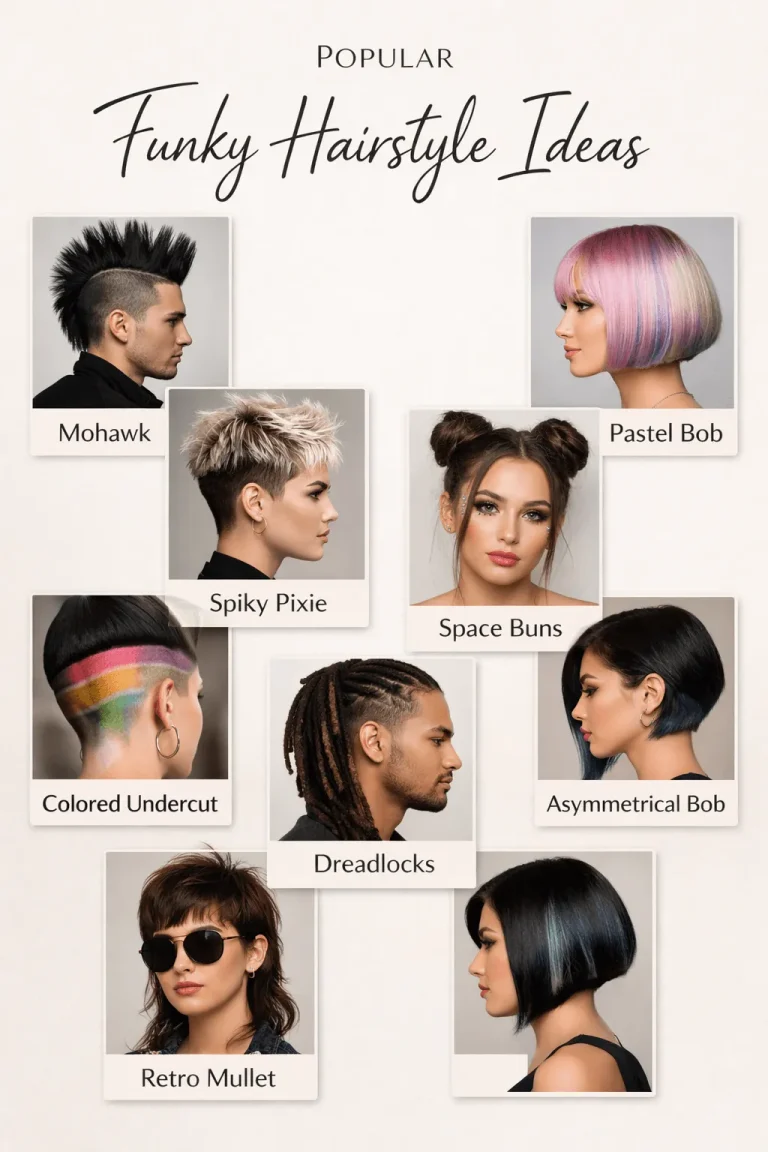 Popular Funky Hairstyle Ideas