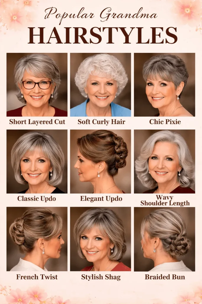 Popular Grandma Hairstyles