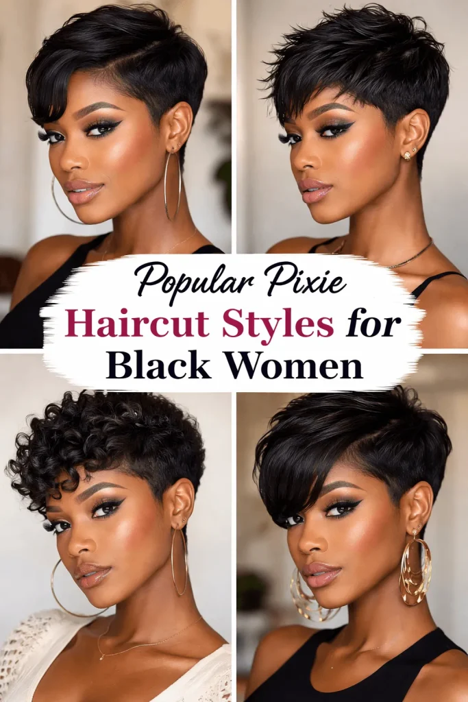 Popular Pixie Haircut Styles for Black Women