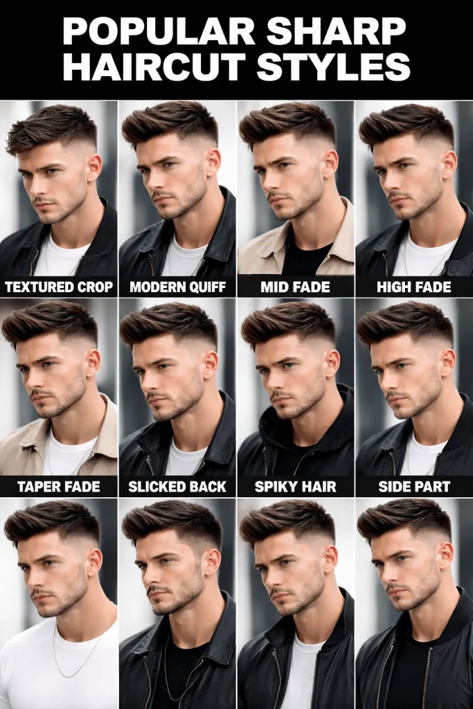 Popular Sharp Haircut Styles