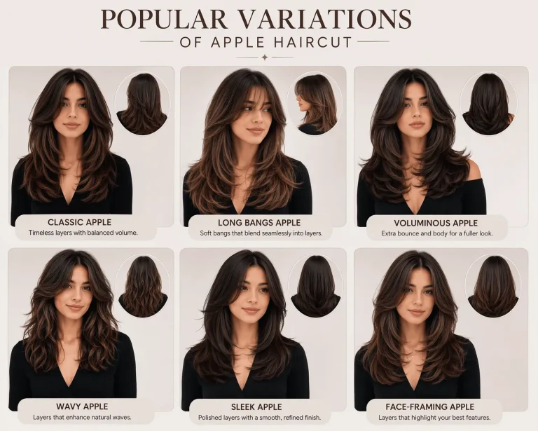 Popular Variations of Apple Haircut