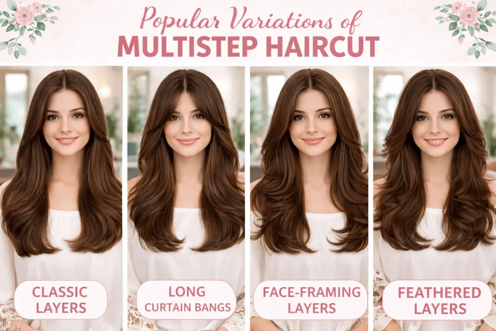 Popular Variations of Multistep Haircut