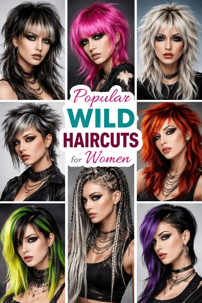 Popular Wild Haircuts for Women