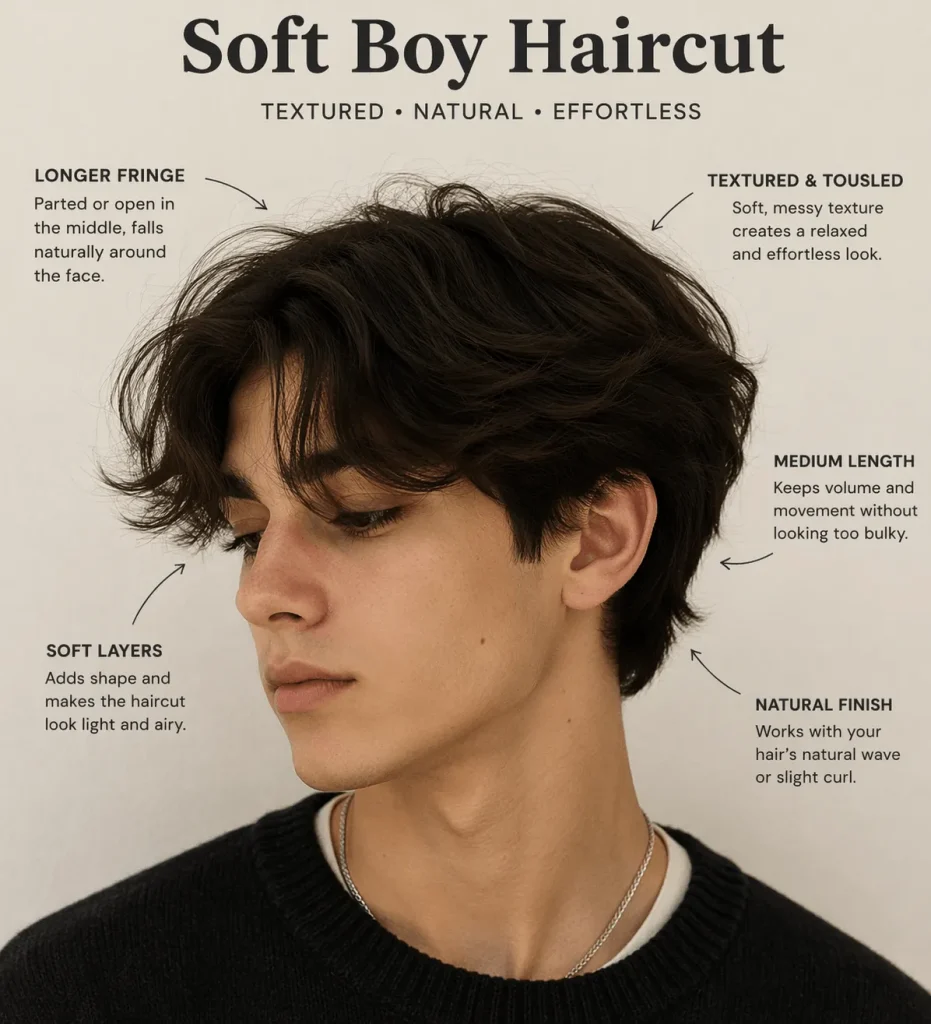 Soft Boy Haircut
