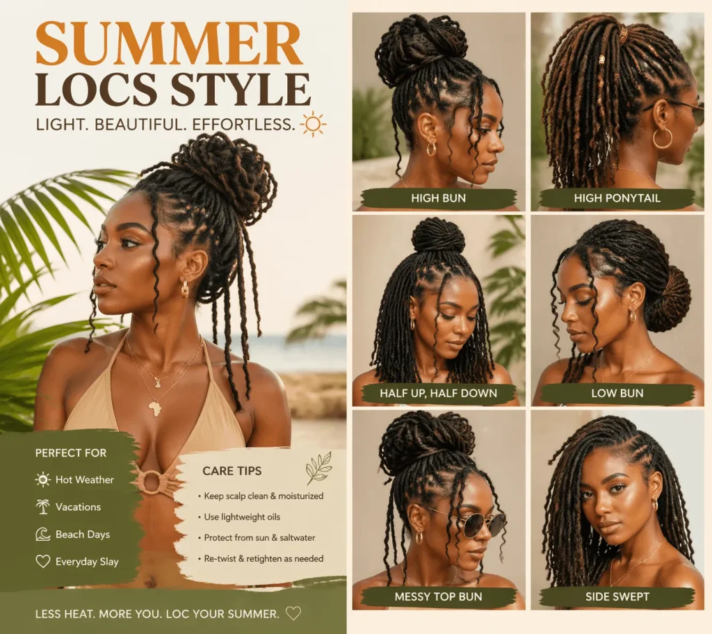 Summer Locs Styles