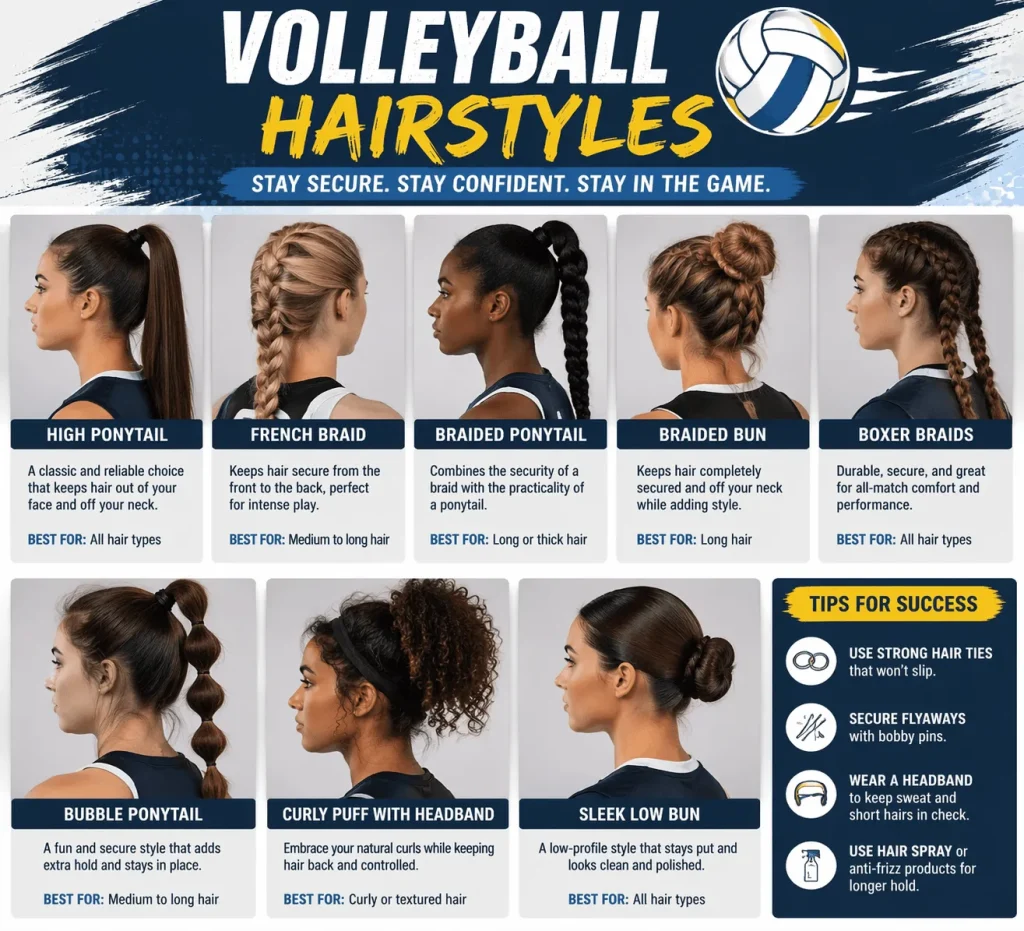 Volleyball Hairstyles