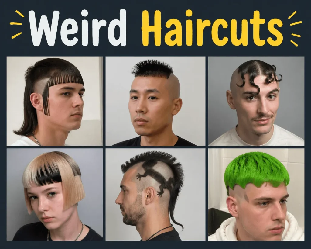 Weird Haircuts